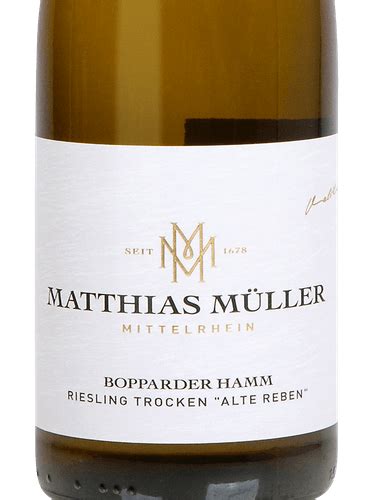 Matthias Müller Bopparder Hamm Riesling Trocken Alte Reben Vivino België