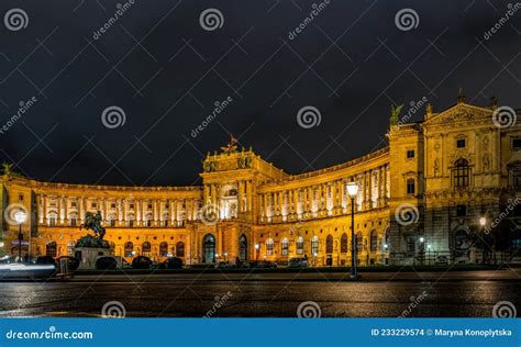 Hofburg Hapsburg Royal Palace In Vienna Austria Editorial Stock Image