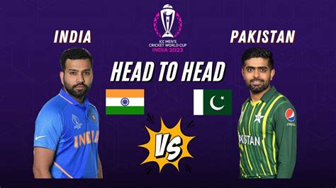 India Vs Pakistan Head To Head Match Records In Odi T And Test