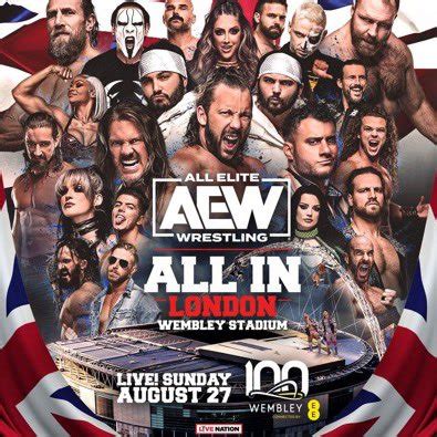 Global Catch On Twitter News Stats Aew All In Vient De Passer Le