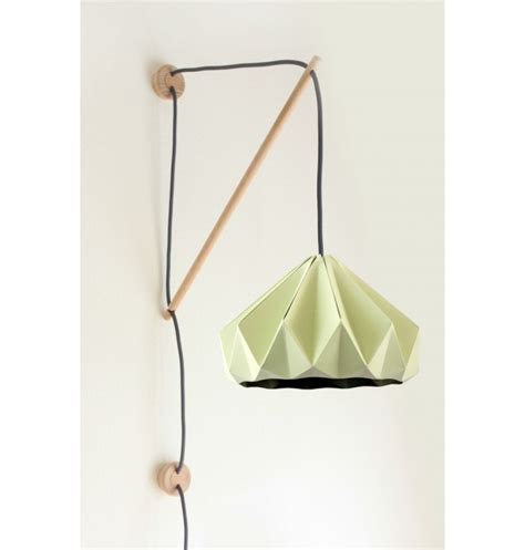 Buy Moth Origami Paper Lamp With Holder Wall Klimoppe Le Civette sul Comò