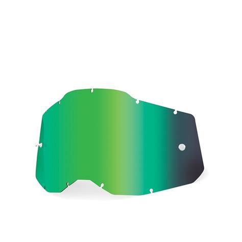 Ecran Iridium Vert Pour Masque Racecraft Accuri Et Stratta