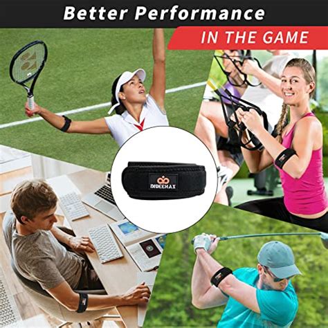 Tennis Elbow Brace 2 Pack Adjustable Forearm Straps Support Band With