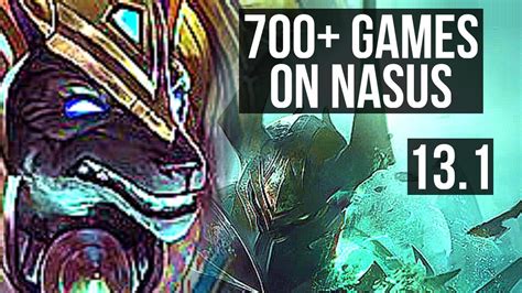 Nasus Vs Morde Top 700 Games 4 2 8 Euw Diamond 13 1 Youtube