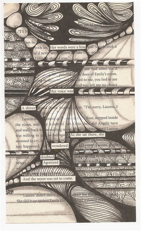 Suzen Art Blackout Poetry