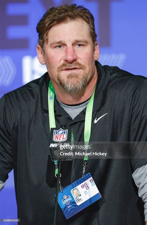 Dan Campbell Head Coach Of The Detroit Lions Speaks To Reporters