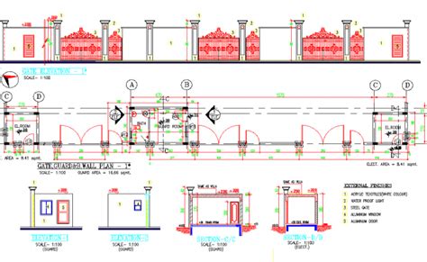 Compound Wall and Gate design