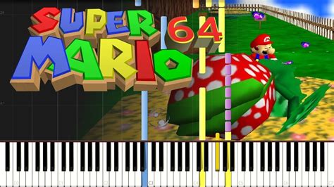 Super Mario 64 Piranha Plant Lullaby Perfect Midi Youtube