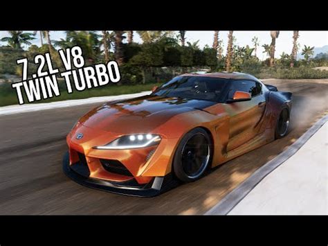 Forza Horizon Toyota Supra Mk L V Twin Turbo Gameplay Youtube