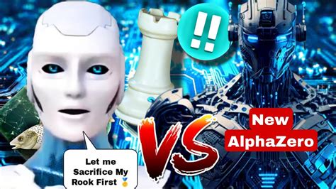 New Stockfish 16 NNUE Sacrificed His Rook Against New AlphaZero Chess