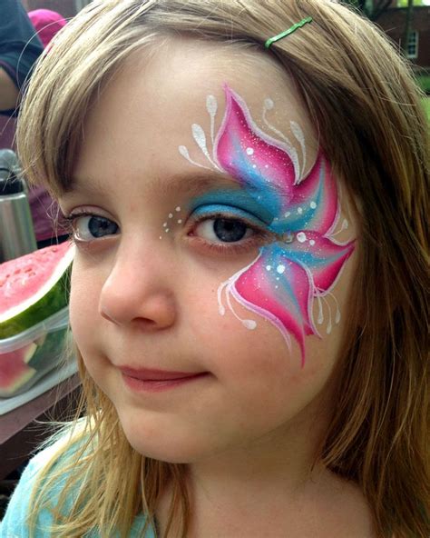 Flowers Girl Face Painting Face Painting Easy Face Painting Flowers