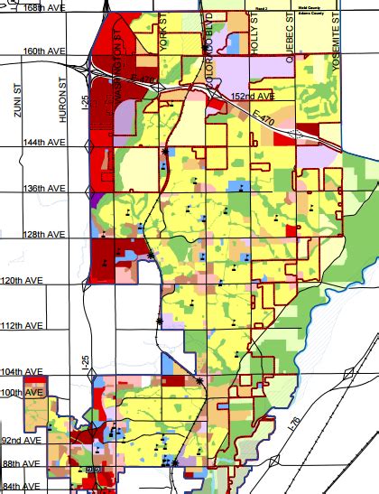 Aurora Infill: Thornton Development Map