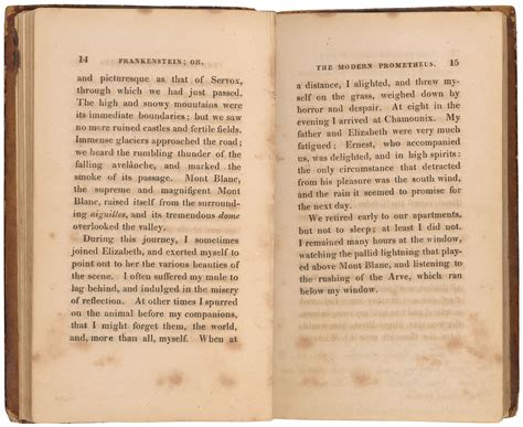 109. Vol. II, Chapter I, pp. 14–15 | Frankenstein; or, The Modern
