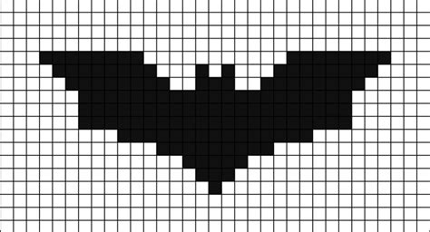 Batman Logo (2005) Pixel Art | Pixel art, Pixel drawing, Easy pixel art