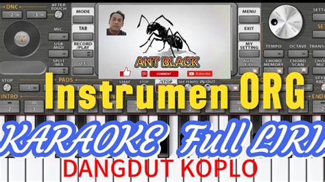 Hadirmu Bagai Mimpi Instrumen Org Karaoke Full Lirik Dangdut Koplo