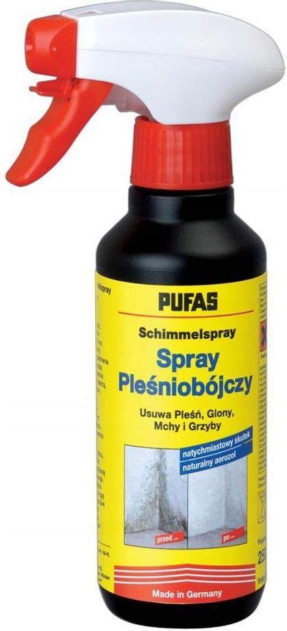 Pufas Spray Pleśniobójczy 250 Ml Opinie i ceny na Ceneo pl