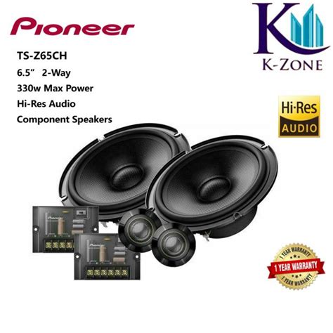 Pioneer Ts Z Ch Z Series Way Hi Res Audio Component Car