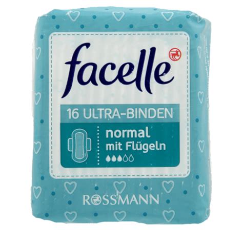 Facelle Ultra Binden Normal Mit Flugeln Podpaski Higieniczne Ze