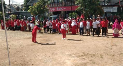 Semarak Hut Ri Ke Warga Komplek Bandar Srimas Gelar Upacara