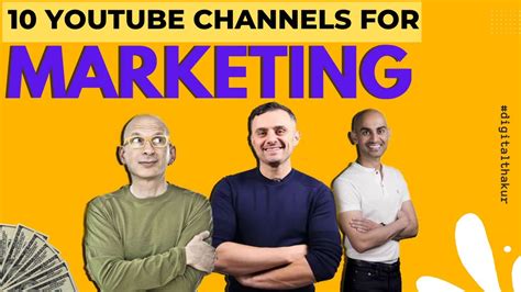 Top Youtube Channels To Follow For Marketing Links In The