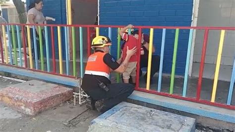 Ni O Se Atora En Barandales De Kinder En Escobedo Telediario M Xico