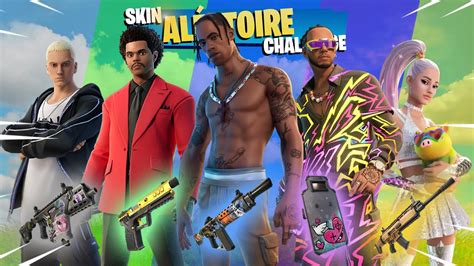 Skin Ic Ne Al Atoire Challenge Sur Fortnite Z Ro Build Youtube