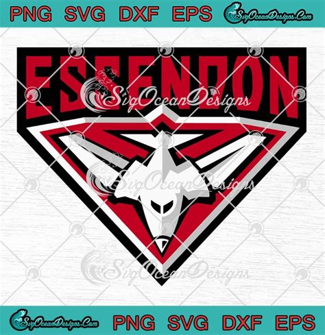 Essendon Bombers Australian Football Svg Essendon Afl Football Club