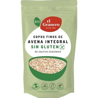 Comprar Bio copos suaves de avena integral de cultivo ecológico y sin