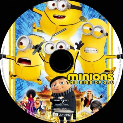 Covercity Dvd Covers Labels Minions The Rise Of Gru K