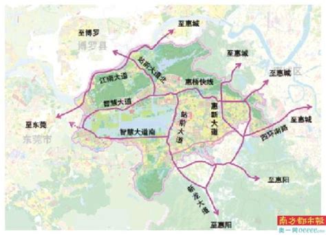 构建“一环八射、四横四纵”交通路网 南方都市报·奥一网