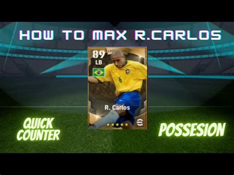 How To Train Your Players Roberto Carlos In Efootball Training