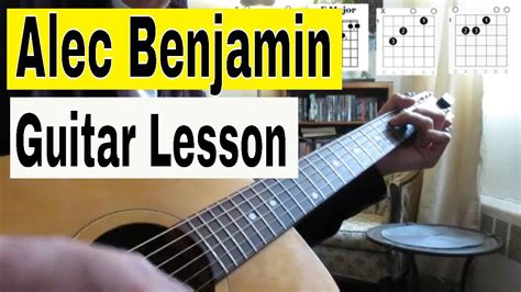 How To Play Gotta Be A Reason Alec Benjamin On Guitar Easy Acoustic Lesson Youtube