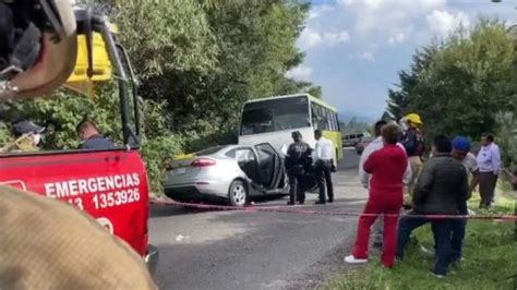 Cuatro Muertos Por Fuerte Accidente En Ocoyoacac A La Altura De La Marquesa — Noticias En La Mira