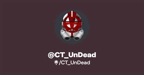 CT UnDead Instagram TikTok Linktree