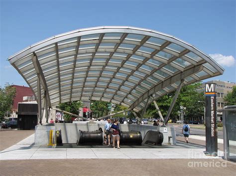 Eastern Market Metro station Photograph by Ben Schumin | Fine Art America