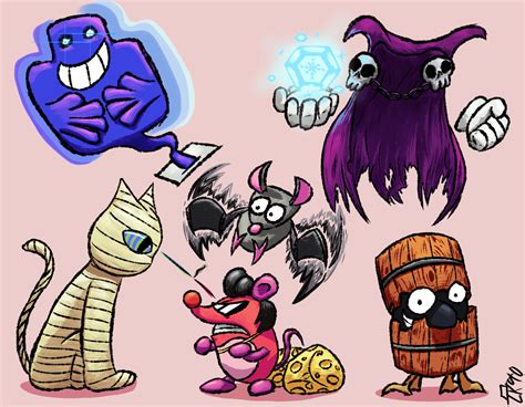 Some Mother 3 Enemies Earthbound