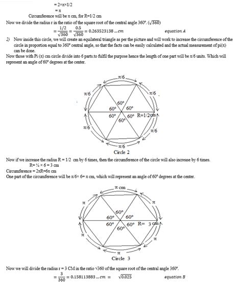 The Exact Measurement Of Pi