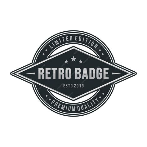 Premium Vector Classic Vintage Retro Label Badge Logo Design