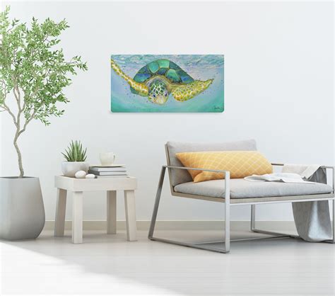 Sea Turtle Prints Sea Turtle Room Decor Sea Creature Nursery Art