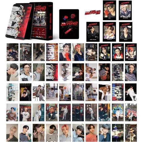 Kpop Ateez Lomo Cards Pcs Ateez Beyond Zero Album Lomo Cartes Ateez