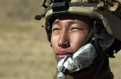 Radio Operator Private First Class Pfc Thuam Nguyen With A Company