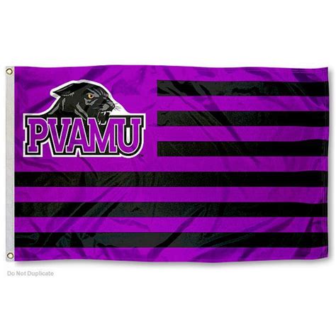 Prairie View Aandm University Panthers Stars And Stripes Nation Usa Flag