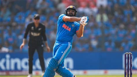 Ind Vs Nz World Cup Semi Final Rohit Sharma Walks The Talk With Rapid