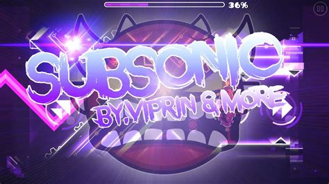 EXTREME DEMON Geometry Dash Subsonic By Viprin More 10 YouTube