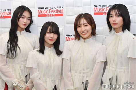 【新闻翻译】modelpress 櫻坂46 Nhk World Japan Music Festival 2023直击采访 哔哩哔哩