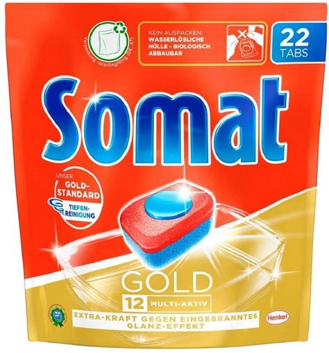 Somat 12 Gold Multiaktiv Spülmaschinentabs 22 Kaufland de