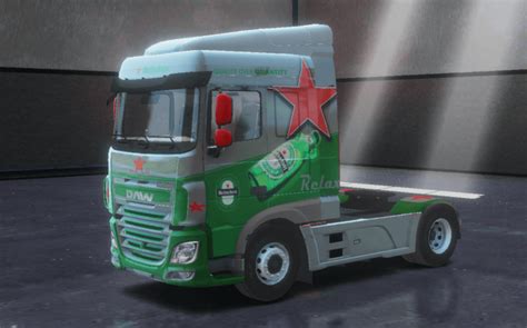 Daf XF Skin Heineken V2 Truckers Of Europe 3 Skins