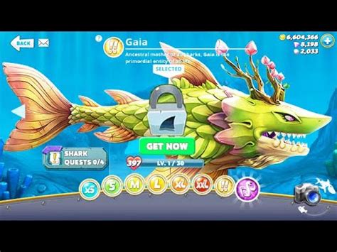 New Shark Gaia Unlocked Hungry Shark World Youtube