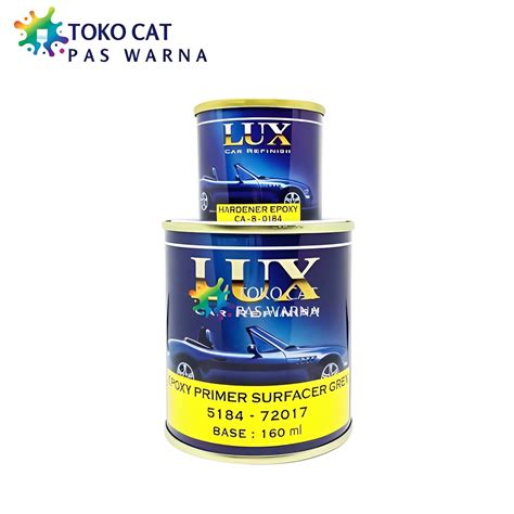 Jual Cat Dasar PENTA EPOXY LUX CAR REFINISH Primer Surfacer 200 ML