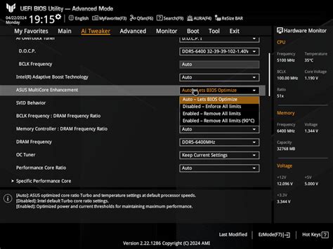 Asus Adds Intel Baseline Profile To New Bios Files